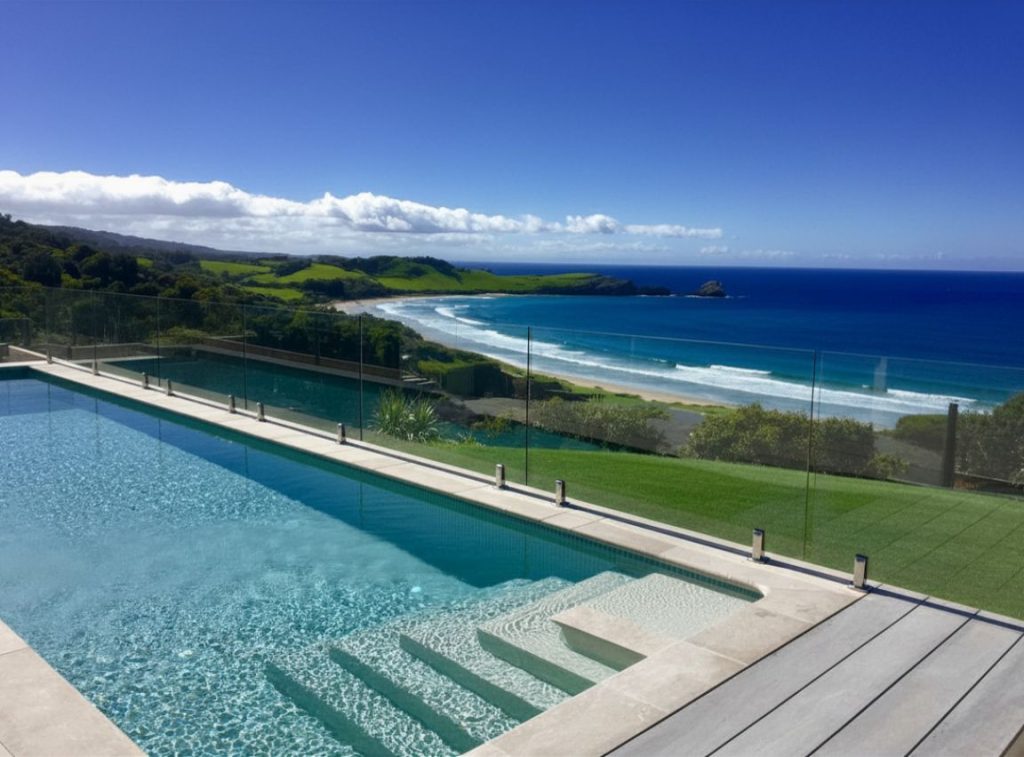 Pool Fence View
